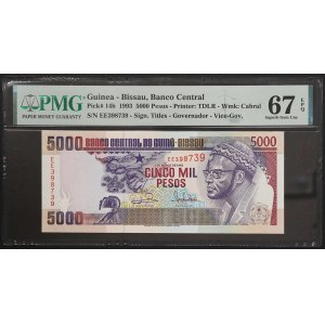 Repubblica di Guinea-Bissau, 5.000 pesos, s.d. (1993)