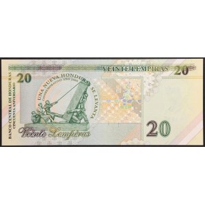 Honduras, Republic, 20 Lempiras 2000