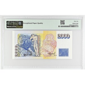 Iceland, Kingdom, Republic, 2.000 Kronur 1986 n.d. (1995)
