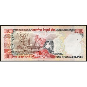 India, Republic, 1.000 Rupees 2006/10