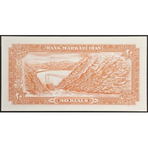 Iran, Kingdom, 20 Rials n.d. (1974-79)