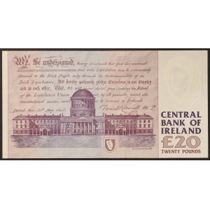 Ireland, Republic, 20 Pounds 09/12/1999