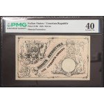 Italian States, Venice, Provisional Government of Venice, 50 Lire 1848