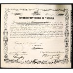 Italian States, Venice, Provisional Government of Venice, Buono per 500 Lire 17/8/1849