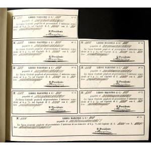 Italian States, Venice, Provisional Government of Venice, Buono per 1.000 Lire 12/7/1849