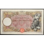 Italy, Kingdom of Italy, 500 Lire 12/01/1935