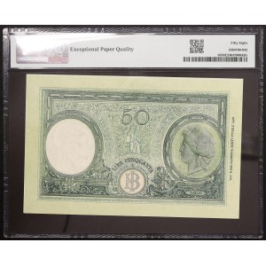 Italy, Kingdom of Italy, 50 Lire 1943