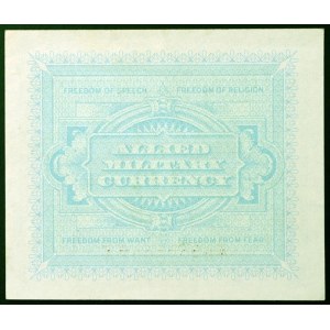Italy, AM-Lire (Allied Military Currency), 10 Lire 1943-45