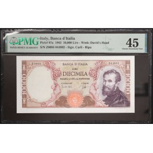 Italy, Italian Republic, 10.000 Lire 03/07/1962