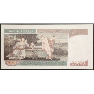 Taliansko, Talianska republika, 20 000 lír, 21. 2. 1975