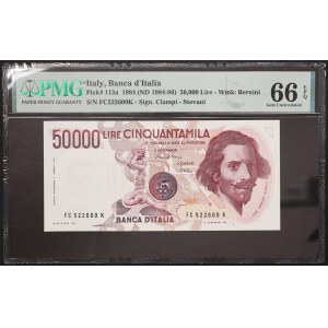 Italy, Italian Republic, 50.000 Lire 06/02/1984