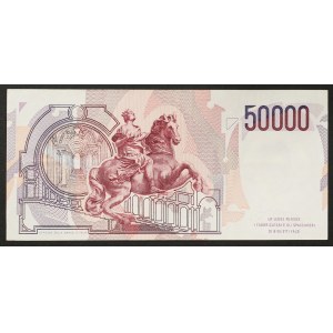 Taliansko, Talianska republika, 50 000 lír, 6. 2. 1984