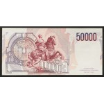 Taliansko, Talianska republika, 50 000 lír, 6. 2. 1984