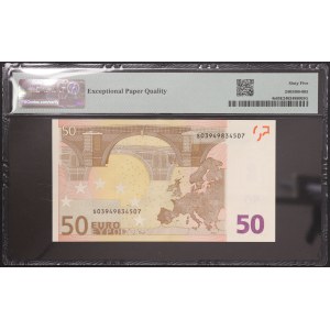 Italy, Italian Republic, 50 Euro 2002