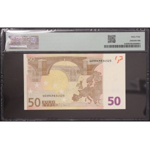 Włochy, Republika Włoska, 50 euro, 2002 r.