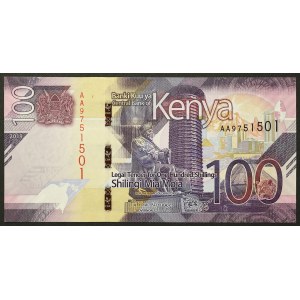 Kenya, Republic, 100 Shillings 2019