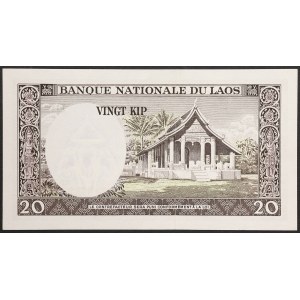 Laos, Kingdom, 20 Kip n.d. (1963-76)
