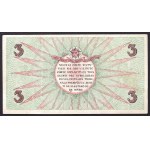 Latvia, Latvian Socialist Soviet Republic, 3 Rubli 1919