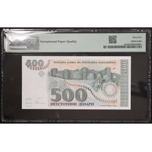 Macedonia, Republic, 500 Denari 1993
