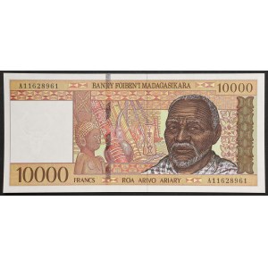 Republik Madagaskar, 10.000 Francs, ohne Datum (1995)