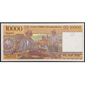 Republik Madagaskar, 10.000 Francs, ohne Datum (1995)