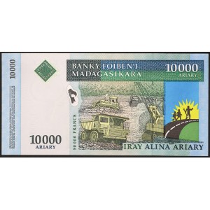 République de Madagascar, 10 000 ariary, s.d. (2003)