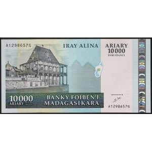 République de Madagascar, 10 000 ariary, s.d. (2003)
