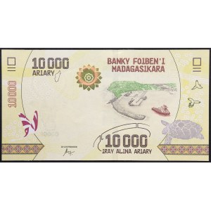 République de Madagascar, 10 000 ariary, sans date (2017)