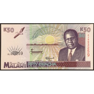 Malawi, Republic, 50 Kwacha 1995