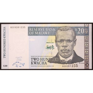 Malawi, Republic, 200 Kwacha 2004