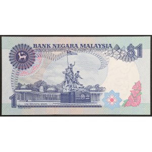 Malezja, Republika, 1 ringgit, bez daty (1989)