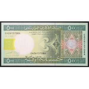 Mauritania, Republic, 500 Ouguiya 28/11/2004