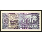 Moldova, Republic, 5 Lei 1992 (1993)