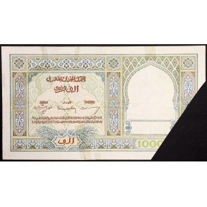 Maroko, Království, 1 000 franků, 1. 9. 1950