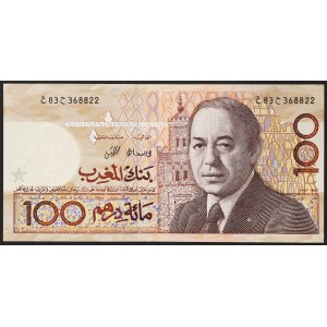 Morocco, Kingdom, 100 Dirhams 1987