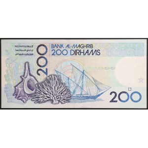 Morocco, Kingdom, 200 Dirhams 1987