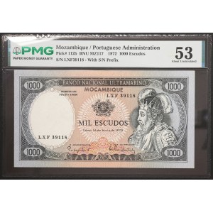 Mozambique, Portuguese Administration, 1.000 Escudos 1972