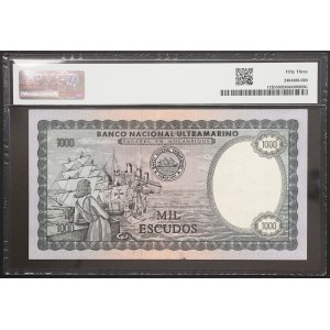 Mozambique, Portuguese Administration, 1.000 Escudos 1972