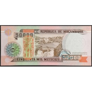Mozambique, Republic, 50.000 Meticais 1993
