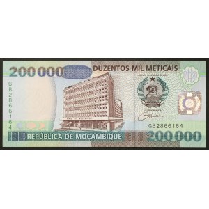 Mozambická republika, 200 000 meticais, 16. 6. 2003