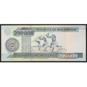 Mozambická republika, 200 000 meticais, 16. 6. 2003
