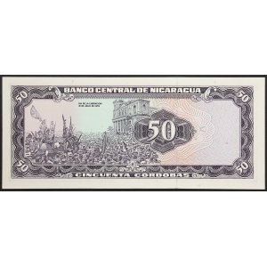 Nicaragua, Republic, 50 Cordobas 1979