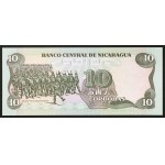 Nicaragua, Republic, 10 Cordobas 1985