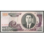 North Korea, Democratic People's Republic, 5.000 Won 2006