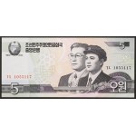 Korea Północna, Koreańska Republika Ludowo-Demokratyczna, 5 wonów, 2002 r. (2009 r.)
