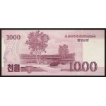 North Korea, Democratic People's Republic, 1.000 Won 2008
