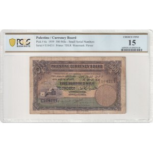 Palestine, British Admin., 500 Mils 1939