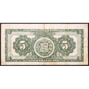 Republika Peru, 5 soli, 18.03.1960 r.