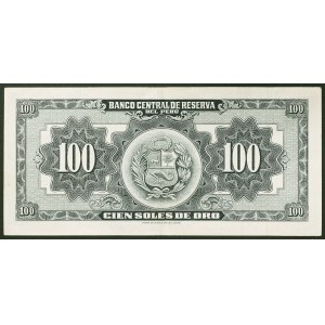Republika Peru, 100 soli, 13.03.1964 r.