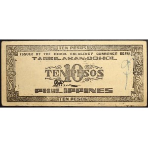 Philippines, Commonwealth, 10 Pesos 1942